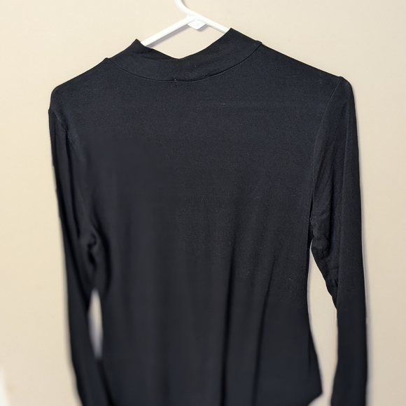 ultra flirt Women's Blouse Black - Picture 3 of 5
